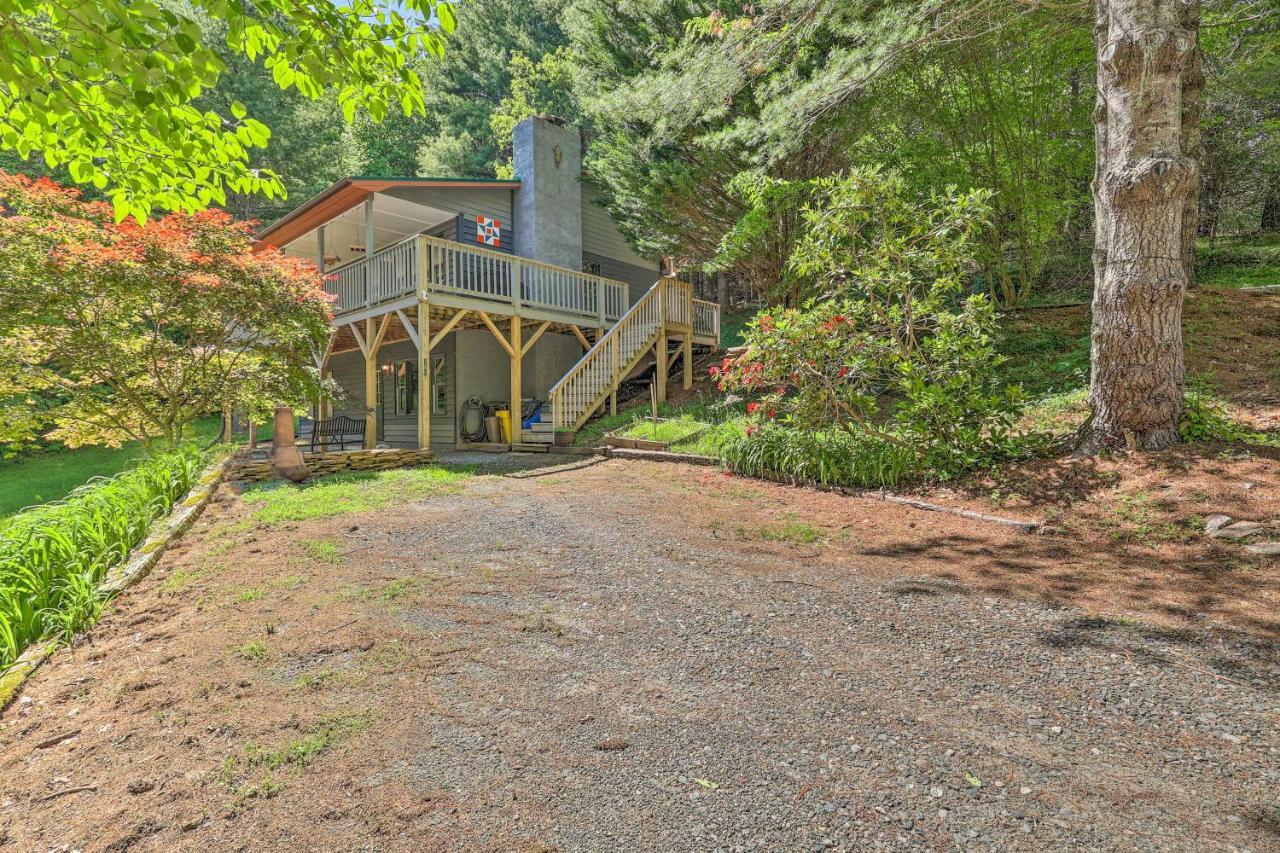 Boone Hideaway With Deck, Grill And Forest Views! Villa Bagian luar foto